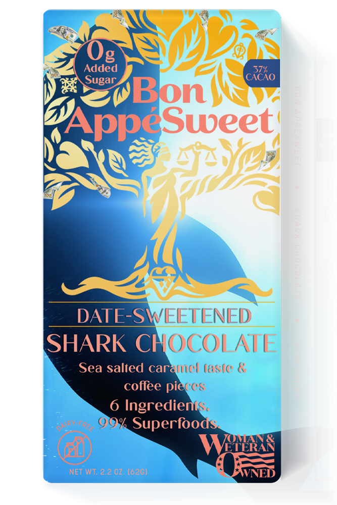 respect くじ　cacao Shark Chocolate 37% Cacao
